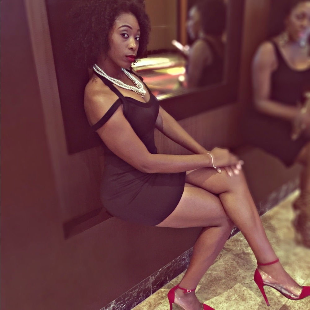 Black Midi Dress